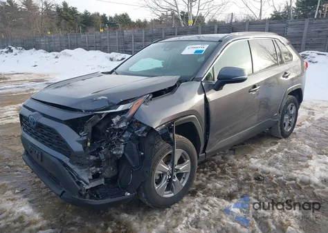 2022 Toyota Rav4 Hybrid Xle z USA, uszkodzony, nr VIN 4T3RWRFVXNU055250